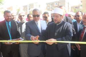وزير الأوقاف ومحافظ السويس يفتتحان مسجد الفردوس بمنطقة عرب المعمل