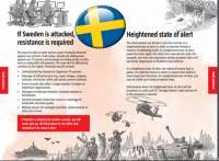 السويد توزع كتيب ارشادات لمواطنيها عن كيفية التصرف فى حالة نشوب حرب