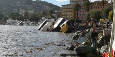 لق ما لا يقل عن 11 شخصا حتفهم في عواصف عاتية اجتاحت إيطاليا