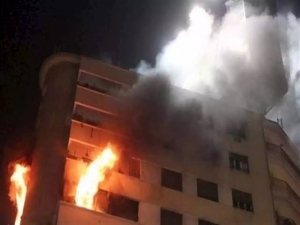 مصرع 3 أطفال في حريق بشقة سكنية  بسبب «دفاية»