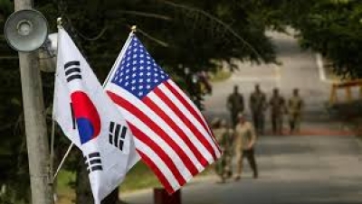 الغاء المناورة العسكرية المشتركة  بين امريكا و كوريا الجنوبية