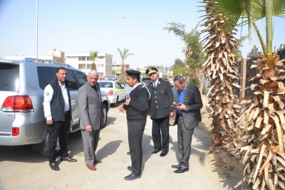 محافظ السويس يقرر فتح  شارع مدرسة محمد حافظ 