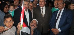 السويس تحتفل بفوز الرئيس السيسي بفترة رئاسة ثانية على انغام السمسمية