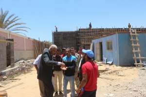 محافظ السويس يتفقد محطة مياه غرب النفق لتدعيم قرى شباب الخريجين