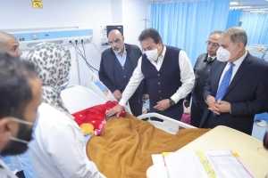 وزير الصحة يتفقد مستشفى العبور للتأمين الصحي بكفر الشيخ