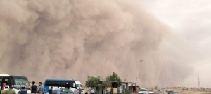 وزارة البيئة توضح تأثير العاصفة الترابية على جودة الهواء يومي الخميس والجمعة