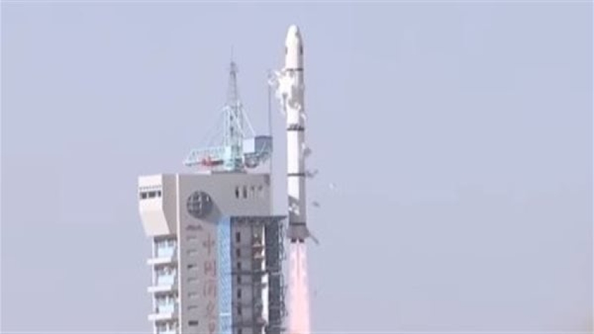 إطلاق القمر الصناعي «حورس 1» من قاعدة الإطلاق شمال غرب الصين